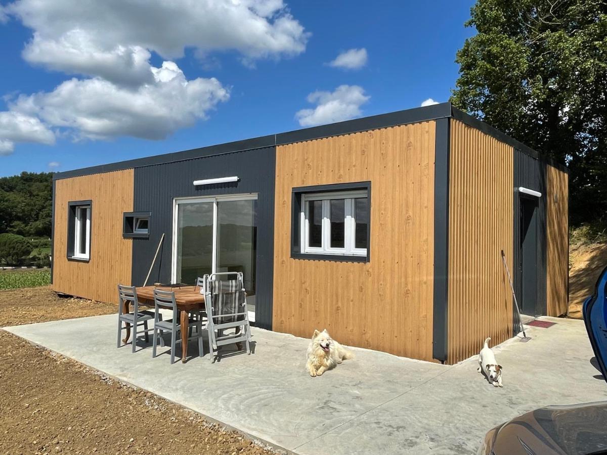 maison bois au calme belle vue Betplan Extérieur photo